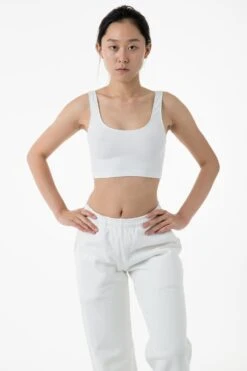 8383 - Cotton Spandex Tank Crop Top -Tops Zone jenn white 2 6aa9f969 560a 484b a5ad cd8a2a240624