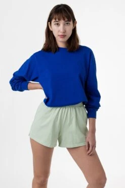 1807GD Unisex - 6.5oz Long Sleeve Garment Dye Crew Neck T-Shirt -Tops Zone julie 1807 21