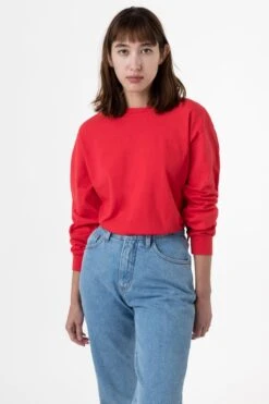 1807GD Unisex - 6.5oz Long Sleeve Garment Dye Crew Neck T-Shirt -Tops Zone julie 1807 28 23ae520b 1b00 43cd 90a7 a465c5757d2d