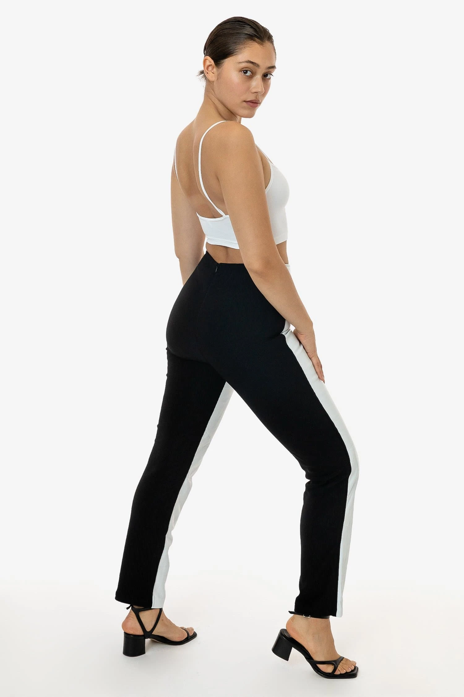 RLH3710 - 2 Tone Leather Ottoman Pant 10 RLH3710 - 2 Tone Leather Ottoman Pant - Image 10