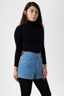 RDNW04 - Denim Loose Short -Tops Zone lt1W