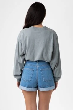 RDNW05 - Denim Loose Cuff Short -Tops Zone lt1W c315a639 3052 4f6a a1c7 379706ced615