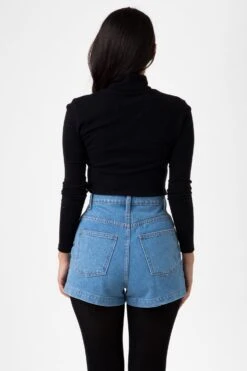 RDNW04 - Denim Loose Short -Tops Zone lt2W