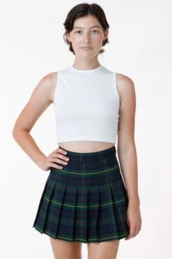 RGB300P - Plaid Tennis Skirt 37 RGB300P - Plaid Tennis Skirt -Tops Zone madeline alex1