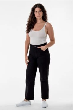 RTWL01 - Twill Work Pants Black -Tops Zone morgan black 2828 shadows 3b2deccf f733 461d 82f5 b284d61ee4ec