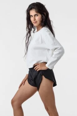 RNF304 - Nylon Taffeta Shorts -Tops Zone new1