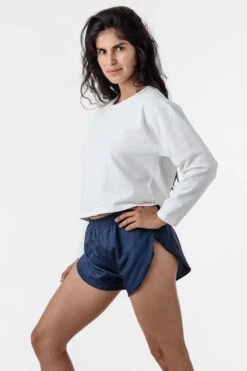 RNF304 - Nylon Taffeta Shorts -Tops Zone new3