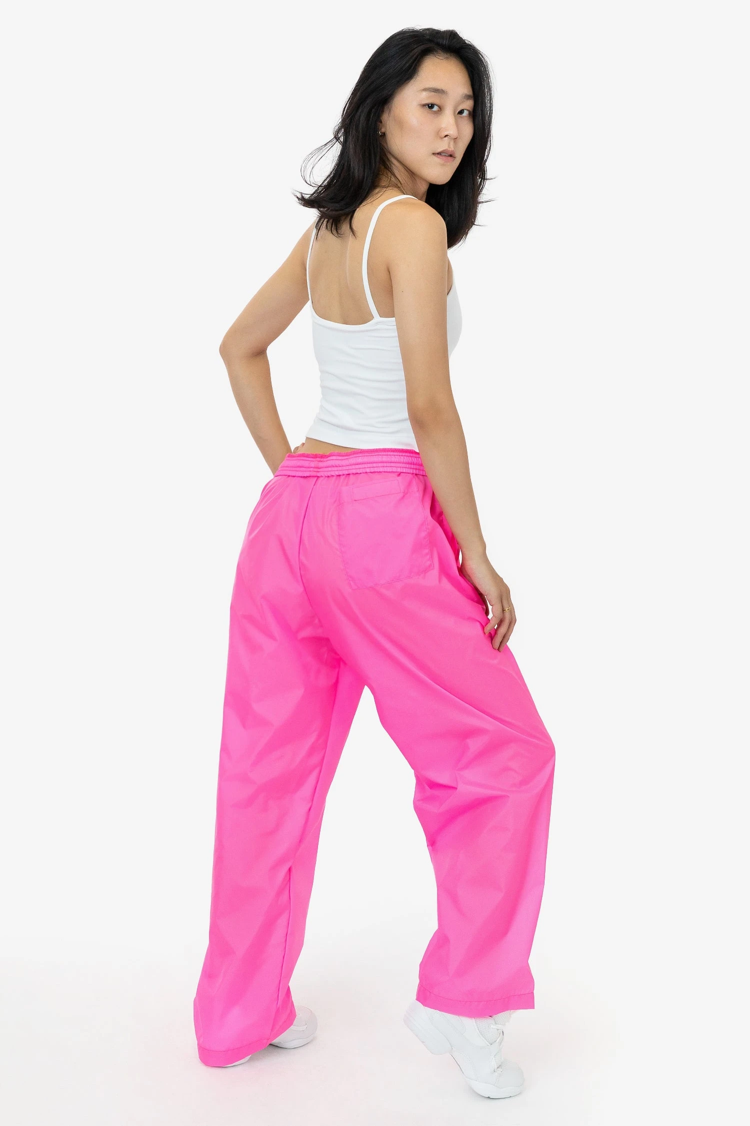 RNF445 Unisex - Lightweight Nylon Taffeta Wide Leg Pant 6 RNF445 Unisex - Lightweight Nylon Taffeta Wide Leg Pant - Image 6
