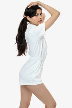 18365GD - Garment Dye T-Shirt Romper -Tops Zone offwhite 2natalie 1