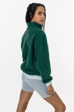 PF408 - Polar Fleece Half Zip Pullover -Tops Zone pf4