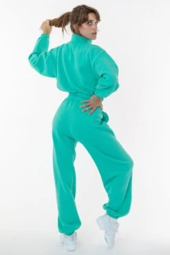 F394 - Flex Fleece High Waist Sweatpant -Tops Zone poolgreen1q 7d5268a2 72cc 49b5 aaf9 96296eff3dc4