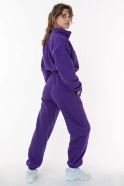 F394 - Flex Fleece High Waist Sweatpant -Tops Zone purple1 d5c7ea5e 326c 4207 8f68 7fda52dae47e