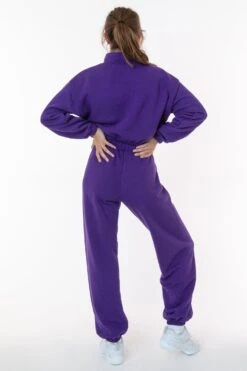 F394 - Flex Fleece High Waist Sweatpant -Tops Zone purple2 616f895a 1c57 45fd a592 2568a2bc1cc7