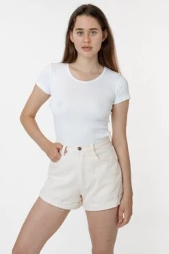 RBDW05GD - Bull Denim Garment Dye Cuff Short (Summer Color Edition) 12 RBDW05GD - Bull Denim Garment Dye Cuff Short (Summer Color Edition) -Tops Zone rachel3