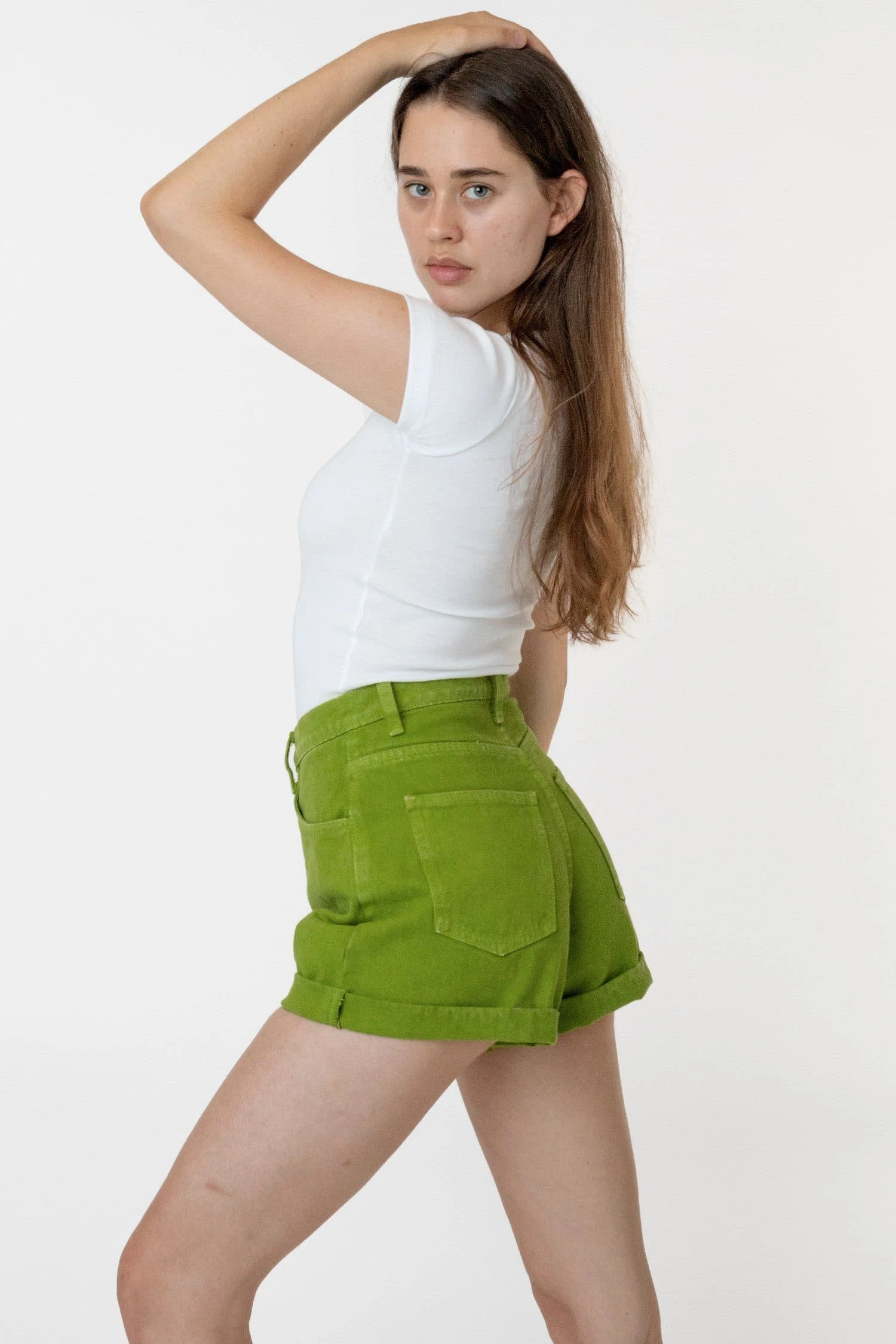 RBDW05GD - Bull Denim Garment Dye Cuff Short (Summer Color Edition) 5 RBDW05GD - Bull Denim Garment Dye Cuff Short (Summer Color Edition) - Image 5