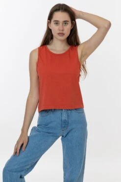 1833GD - Garment Dye Mid-Tank -Tops Zone rachel 13