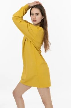 1837GD - Long Sleeve Garment Dye Mockneck Dress 34 1837GD - Long Sleeve Garment Dye Mockneck Dress -Tops Zone rachel 2
