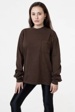 1210GD Unisex - 8.5 Oz. Heavy Jersey Boxy Work Shirt -Tops Zone rurika chocolate 2M