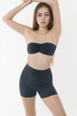 8330GD - Garment Dye Short Shorts -Tops Zone solphinblue