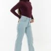 RDNW08 - Straight Leg High Waisted Jean
