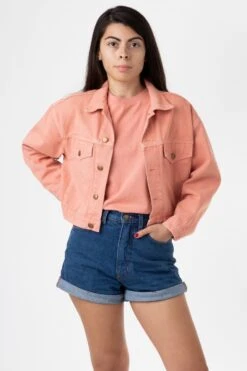 RDNW05 - Denim Loose Cuff Short -Tops Zone thalia3x