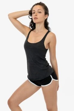 TR3008 - Tri-Blend Racerback Tank -Tops Zone triblack 1 s