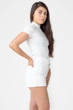 RBDW05GD - Bull Denim Garment Dye Cuff Short -Tops Zone white1 79df42ba a0d8 41f7 95a3 acd0be62bb0b